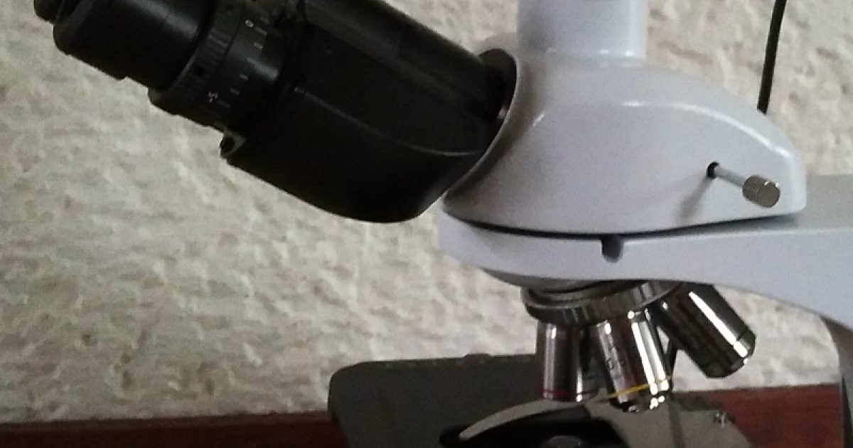 Microskop für Bodenuntersuchung